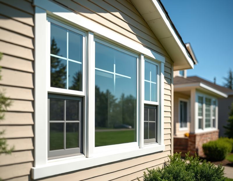 Home Exterior with Tinted Windows